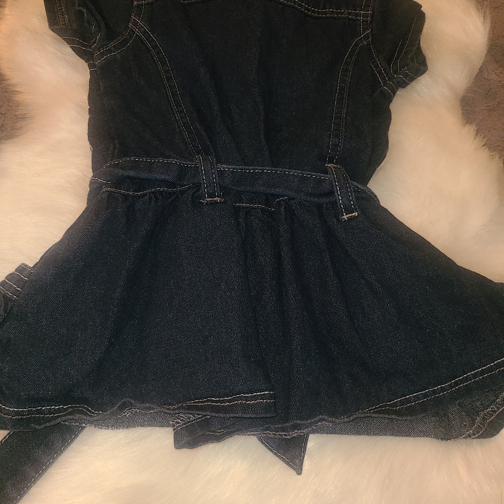 CARTERS DENIM DRESS - Picture 3 of 3